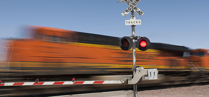 In the event of an emergency at a BNSF crossing, please report it by calling 800-832-5452.